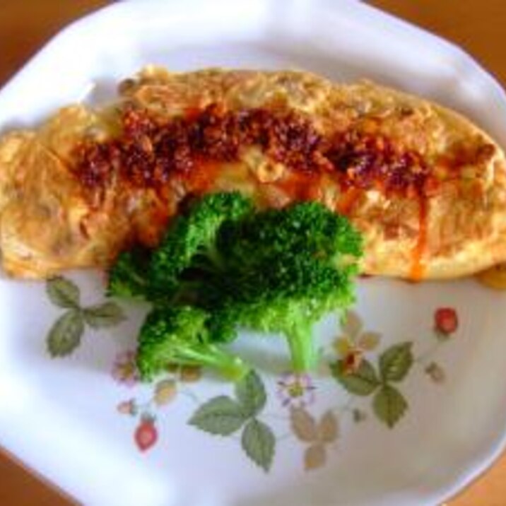 うまい 納豆オムレツを食べるラー油で レシピ 作り方 By ちゃっくんとはっぴ 楽天レシピ